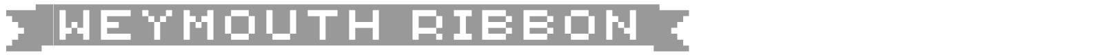 Weymouth Ribbon font preview